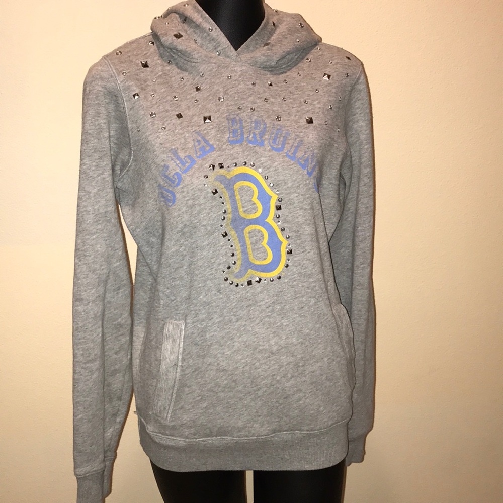 Grey faded VS PINK/UCLA Bruins sweatshirt